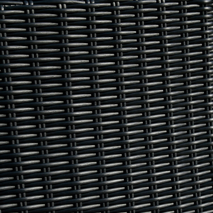 Jasper Patio Right and Left Facing Loveseats - Black