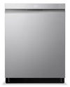 LG 24\" 46 dBA Built-In Top-Control Smart Dishwasher with QuadWash®Pro  - Smudge Proof Stainless Steel - LDPH5554S