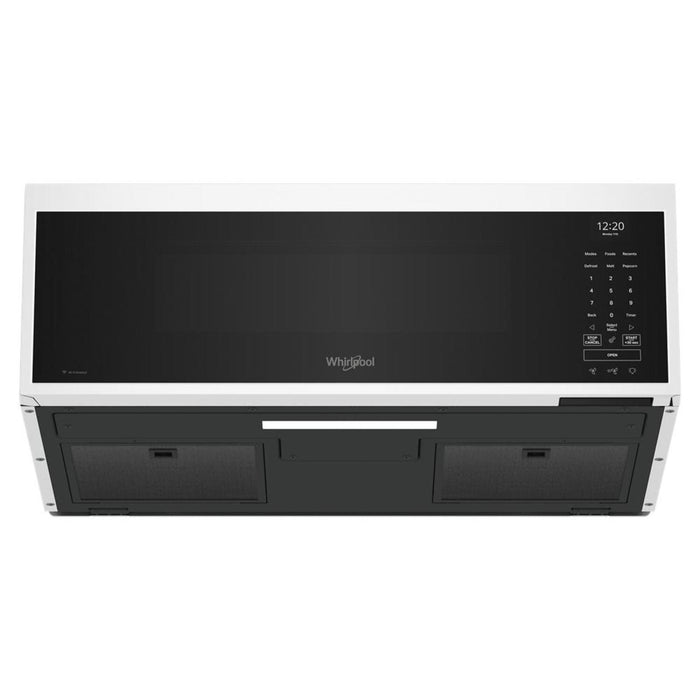 Whirlpool 1.1 Cu. Ft. Smart Low-Profile Over-the-Range Microwave - White - YWMML5530RW
