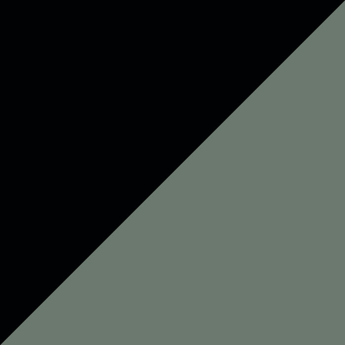 Kort & Co. Ibiza 5-Piece Outdoor Patio Set with Round Table & 4 Chairs - Hand-Woven Resin Wicker, Black Glass Table Top, UV & Weather Resistant - Dark Grey/Natural/Green