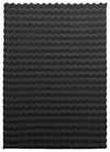 Dream Step Memory Foam Bubble Dark Grey Faux Fur Area Rug - 7' x 10'