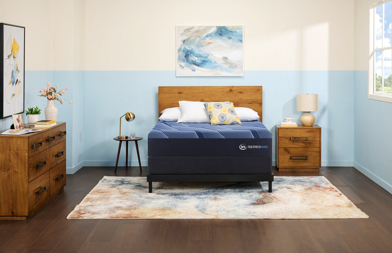 Serta iSeries NXG1200 Tight Top Firm Full Mattress Set