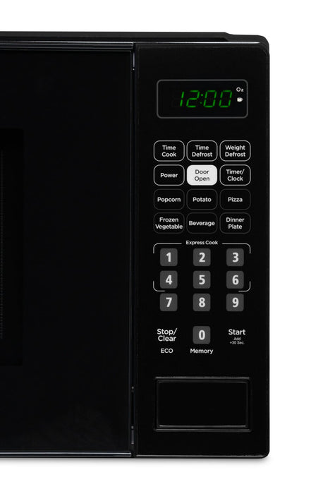 Danby 0.7 Cu. Ft. Countertop Microwave with Auto Defrost - Black - DBMW0721BBB