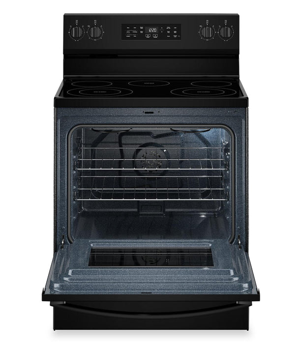 Whirlpool 5.3 Cu. Ft. Electric Range with Air Cooking - Black - YWFES4530SB