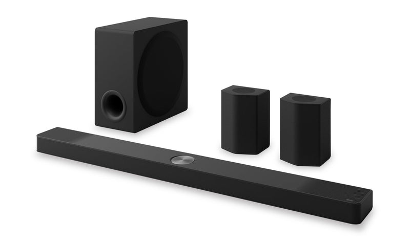 LG 9.1.5 CH Bluetooth Dolby Atmos DTS:X Soundbar with Wireless Rear Speakers and Subwoofer (S95TR.DCANLLK)