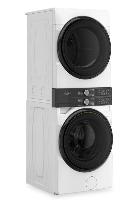 Whirlpool Front-Load Laundry Tower with 5.2 Cu. Ft. Washer and 7.4 Cu. Ft. Gas Dryer - White - WGF5727TW