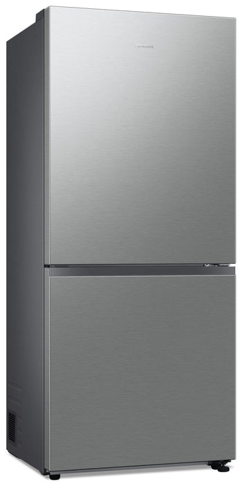Samsung 30\" 16.2 Cu. Ft. Counter-Depth Bottom-Mount Refrigerator - Stainless-Look (SL) Finish - RB16DG6000SLAA