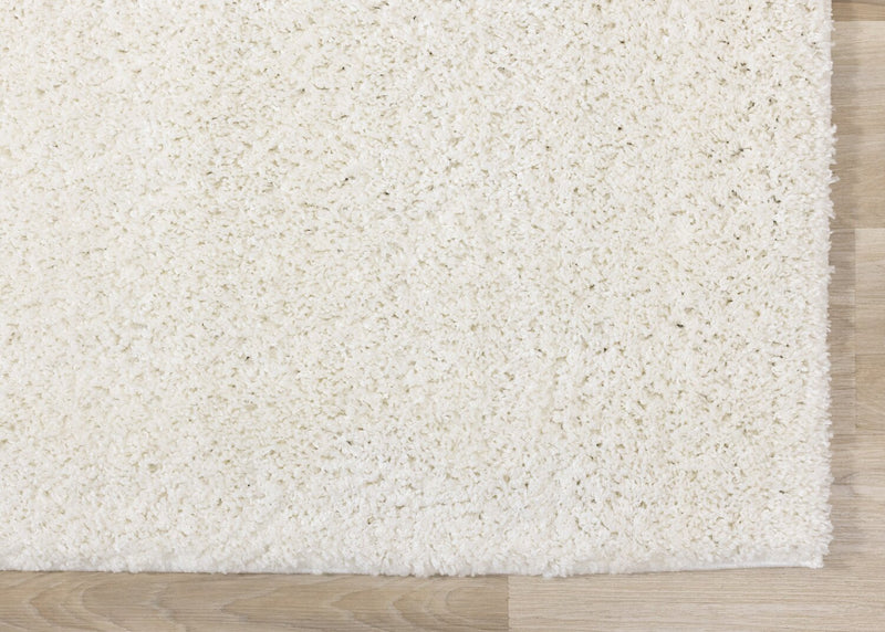 Pascal Cream Shag Area Rug - 7'10\" x 10'6\"