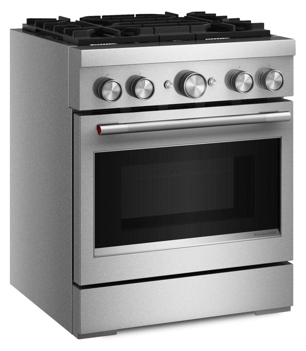 KitchenAid 4.1 Cu. Ft. Dual Fuel Range with No Preheat Air Fry Mode – Stainless Steel - KFDS930SSS\t