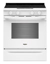 Whirlpool 30\" 5.3 Cu. Ft. Electric Smart Range with No Preheat Mode – White - YWSES3330TW