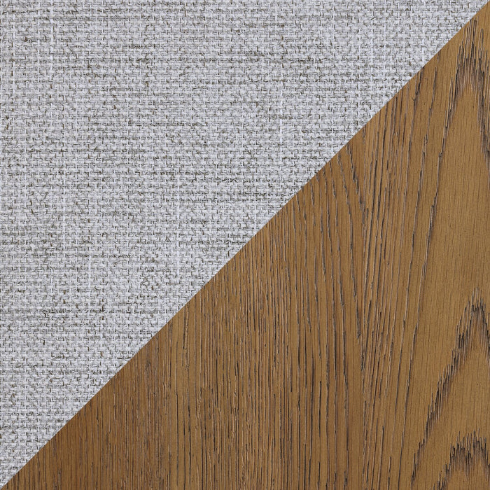 Lotus 5pc Dining Set with Table & 4 Slat-Back Chairs, Wood, 82\"W - Natural