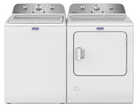 Maytag 4.8 Cu. Ft. Top Load Washer and 7.0 Cu. Ft Electric Dryer – White - MATL4205 