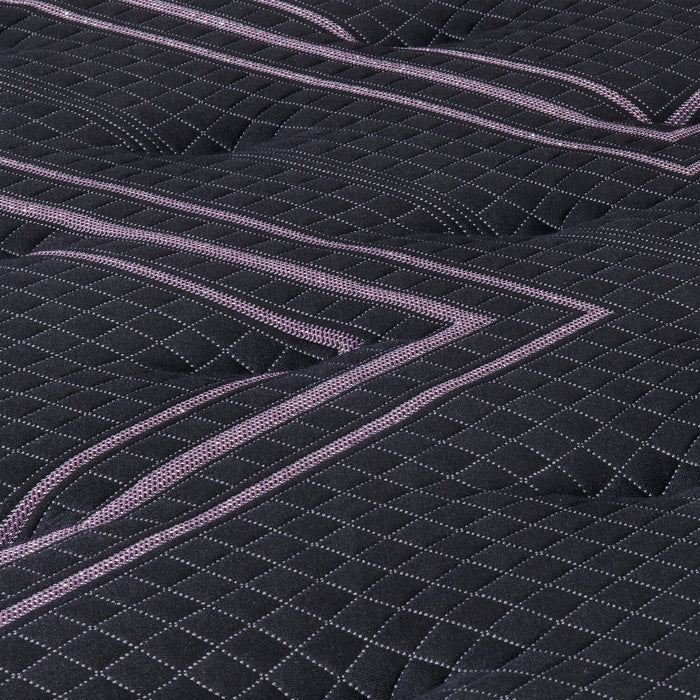 Beautyrest Black Signature Orchid Euro Pillowtop Queen Mattress Set