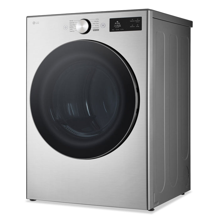 LG 7.4 Cu. Ft. Smart Front-Load Electric Dryer with AI Sensory Dry - Graphite Steel -  DLEX5800V