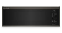 KitchenAid 1.1 Cu. Ft. Smart Low-Profile Over-the-Range Microwave - Black Ore - YKMML550RBE 