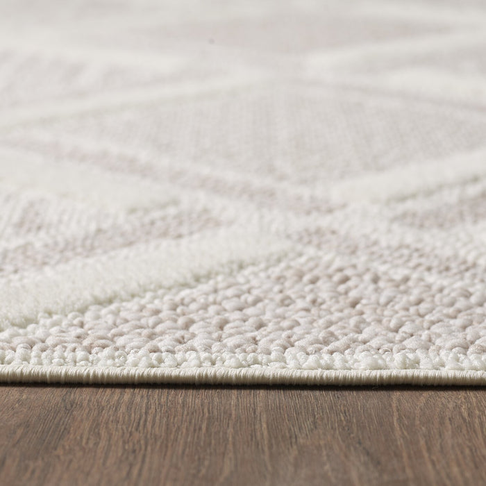 Knox Moroccan Beige Area Rug - 7'11\" x 10'10\"