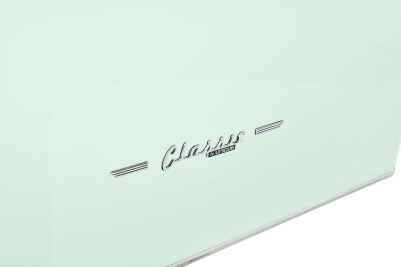 Classic Retro by Unique 36\" 21.4 Cu. Ft. Counter-Depth Refrigerator - Summer Mint Green - UGP-595L LG AC