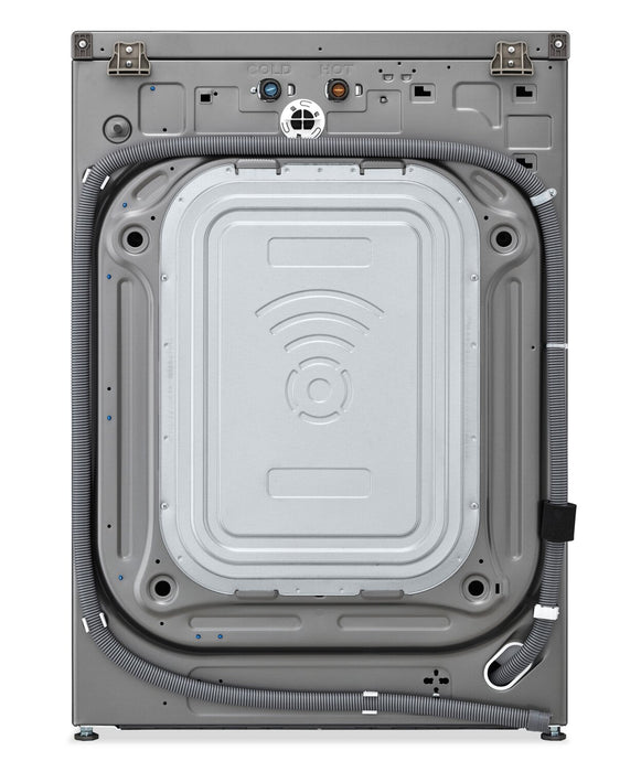 LG 5.8 Cu. Ft. Smart Front-Load High-Efficiency Steam Washer - Graphite Steel - WM5800HVA
