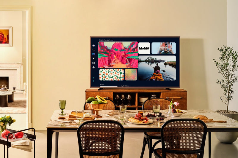 SAMSUNG 85\" LS03FW The Frame Neo QLED Vision AI 4K UHD Smart Tizen OS TV (QN85LS03FWFXZC) - 2025 Model