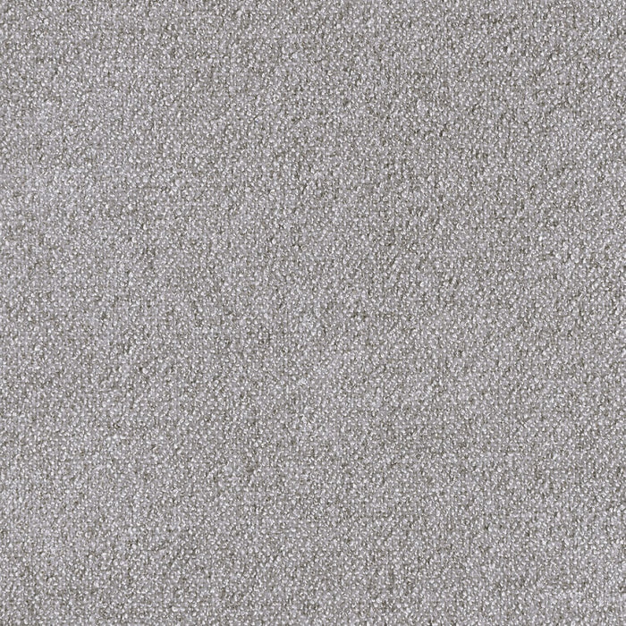 Amos Upholstered Platform Bed in Grey Fabric with Channelled Headboard - King Size