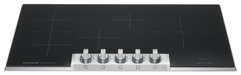 Frigidaire Professional 36\" 5-Burner Induction Cooktop - Stainless Steel - PCCI3680AF