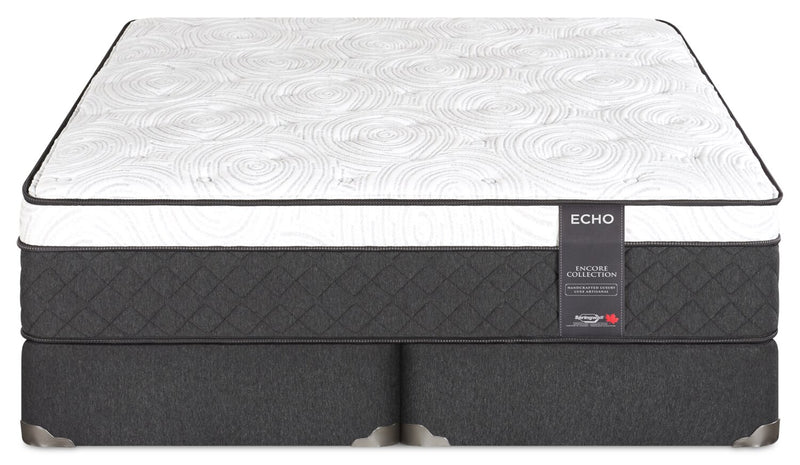 Springwall Encore Echo Eurotop Firm King Mattress Set