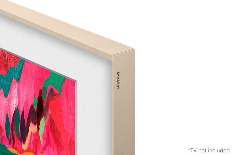 Samsung Customizable Bezel for 65\" The Frame Pro TV - Beveled Sand Gold