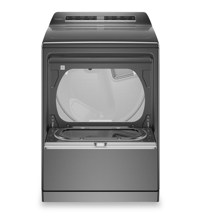 Whirlpool 7.4 Cu. Ft. Smart Gas Dryer with Steam - Chrome Shadow - WGD8127LC