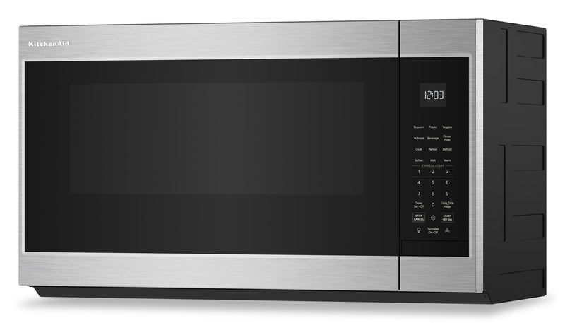 KitchenAid 1.9 Cu. Ft. Over-the-Range Microwave with 7 Sensor Functions - Stainless Steel - YKMMS130RPS