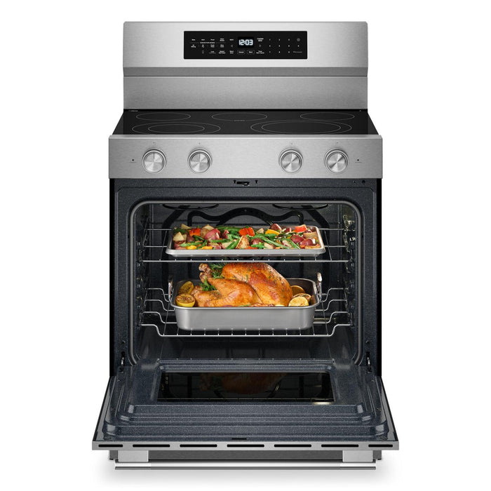 KitchenAid 30\" 5.3 Cu. Ft. Electric Range - Fingerprint Resistant Stainless Steel - YKFES530SPS