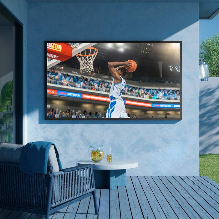 SAMSUNG 75\" The Terrace Neo QLED 4K Neo Quantum HDR+ 120Hz IP56 Rated Outdoor Smart TV (QN75LST7DAFXZC)