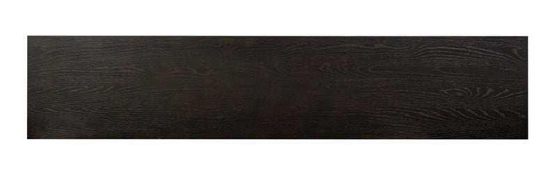 Cresset 84” Modern Solid Wood TV Stand with Storage and Cable Management for TVs up to 90\" - Coffee Bean