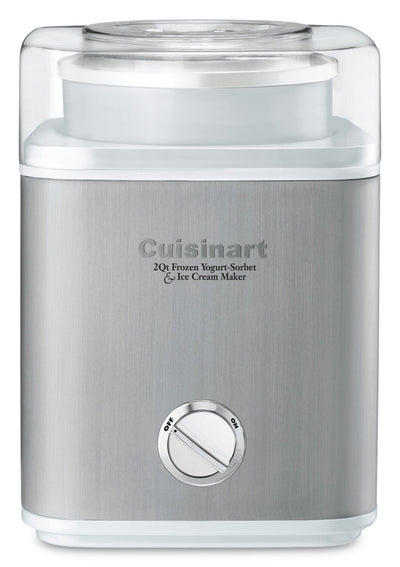 Cuisinart Pure Indulgence Frozen Yogurt-Sorbet & Ice Cream Maker - ICE-30WNC  | Sorbetière à yogourt glacé, à sorbet et à crème glacée Pure Indulgence de Cuisinart - ICE-30WNC