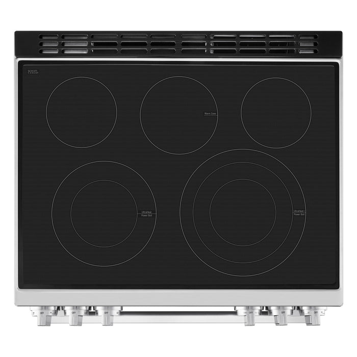 LG 6.3 Cu. Ft. Smart Electric Range with Air Fry – Fingerprint Resistant Stainless Steel - LSEL6337XE