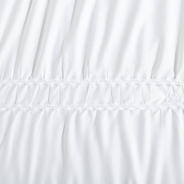 Rhodes 3-Piece King Comforter Set - White