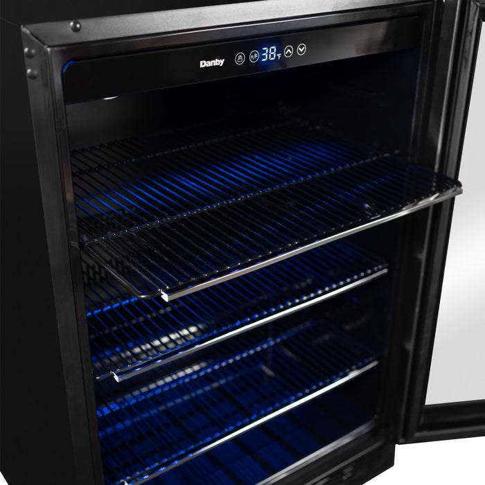 Danby 5.7 Cu. Ft. 154-Can Beverage Centre - Stainless Steel - DBC057A1BSS