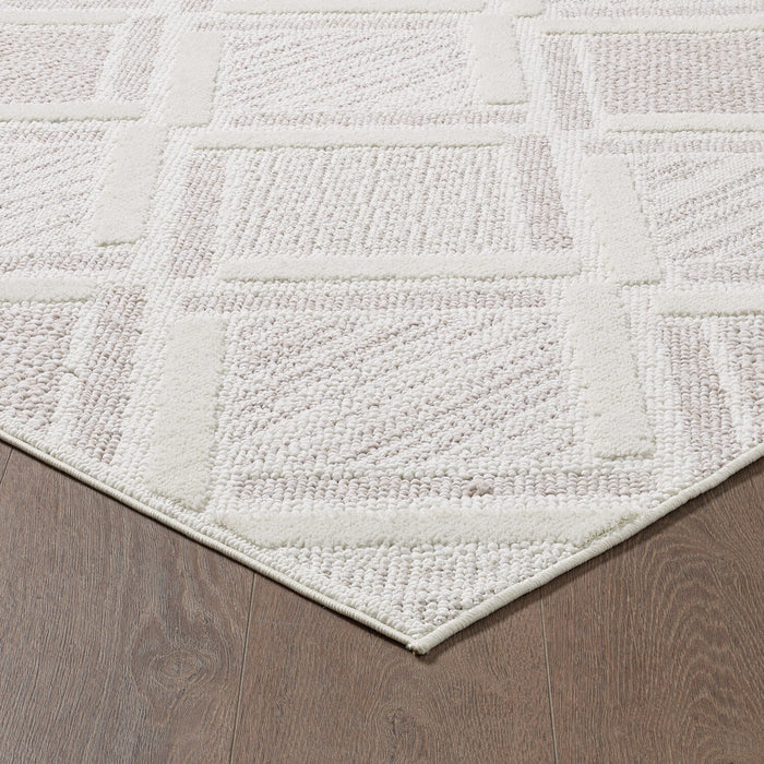 Knox Moroccan Beige Area Rug - 7'11\" x 10'10\"