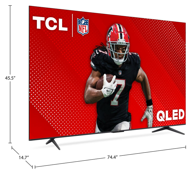 TCL 85\" QLED Pro 4K UHD HDR Pro+ 120Hz Google Smart TV (85Q651G-CA)