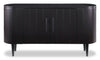 Kort & Co Vance 55\" Cabinet – Matte Black 