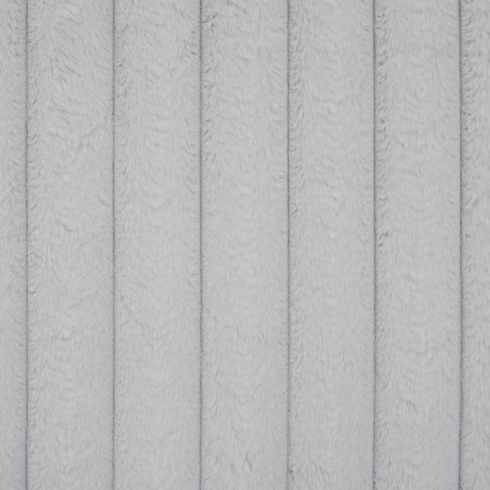 Aria Upholstered Platform Bed in Grey Fabric, Tufted - King Size