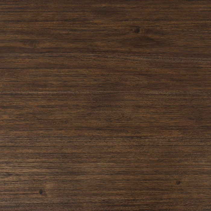 Branson 16\" Chairside Table with Storage, Shelf and USB Port - Dark Brown