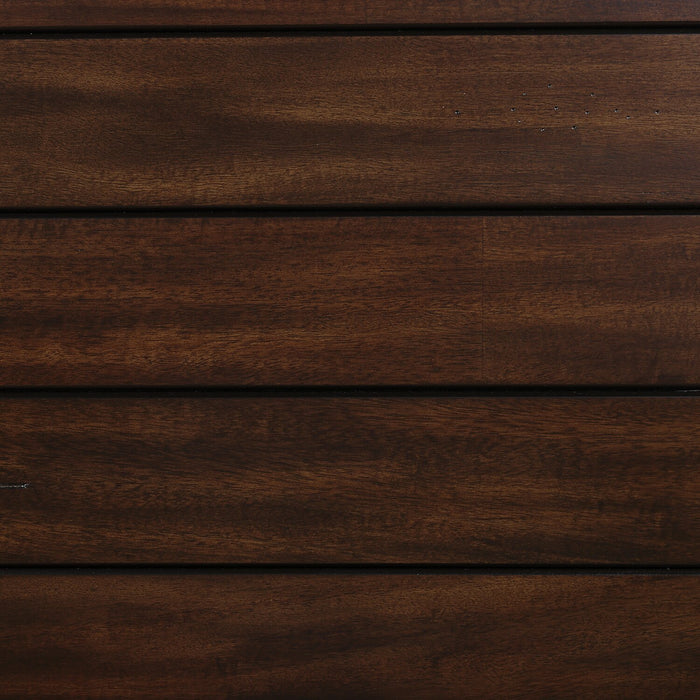 Sonoma Panel Bed with Headboard & Frame, Mango Brown - Twin Size