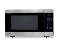 Sharp 2.2 Cu. Ft. Carousel® Countertop Microwave with Inverter Technology - Stainless Steel - SMC2264KSC