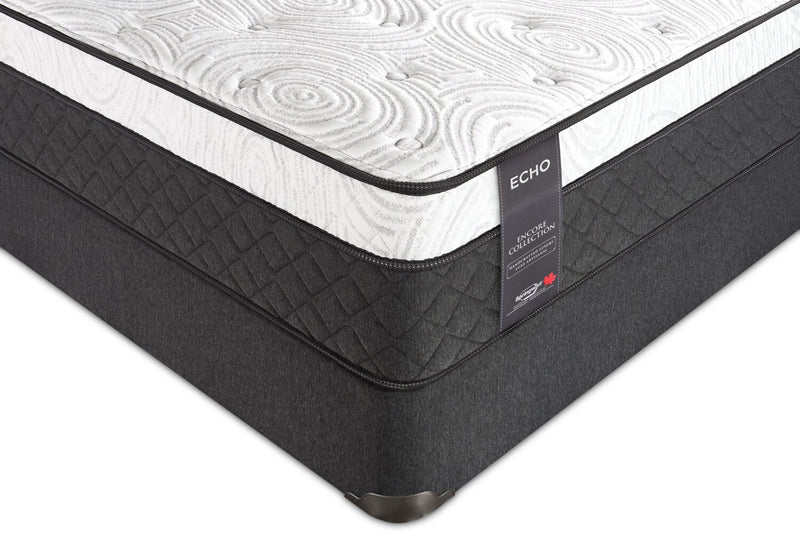 Springwall Encore Echo Eurotop Firm King Mattress Set