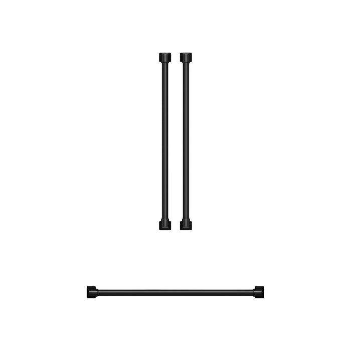 Thor Kitchen Handle and Knob Set for 36” Refrigerator in Black - CKA-RF3621-BLK