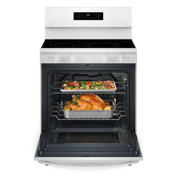 Whirlpool 30\" 5.3 Cu. Ft. Electric Range with No Preheat Air Fry - White - YWFES7030SW