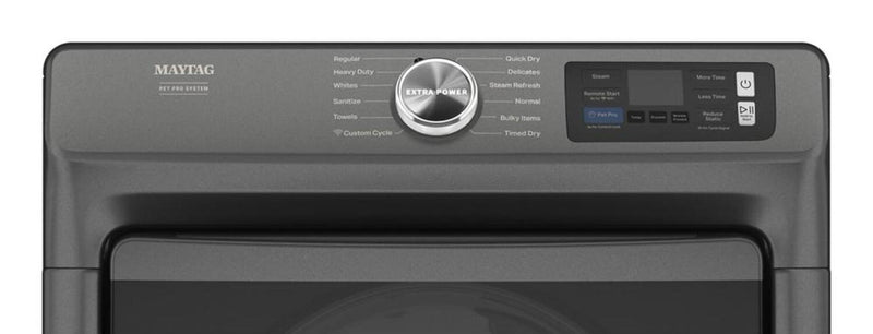 Maytag 7.4 Cu. Ft. Pet Pro Smart Gas Dryer - Volcano Black - MGD7020RU