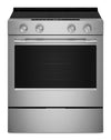 KitchenAid 30\" 5.3 Cu. Ft. Smart Slide-in Electric Range with Convection Modes - YKSES330SPS 