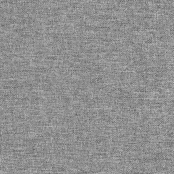 Vancouver 18\" Round Fabric Storage Ottoman with Handle - Grey