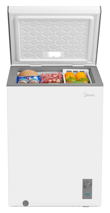 Midea 3.5 Cu. Ft. Convertible Chest Refrigerator-Freezer - MRC04M4CWW